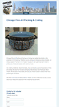 Mobile Screenshot of chicagofineartcrating.com